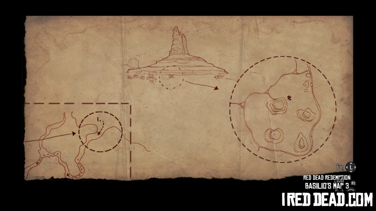 Red Dead Redemption Basilios Map 3