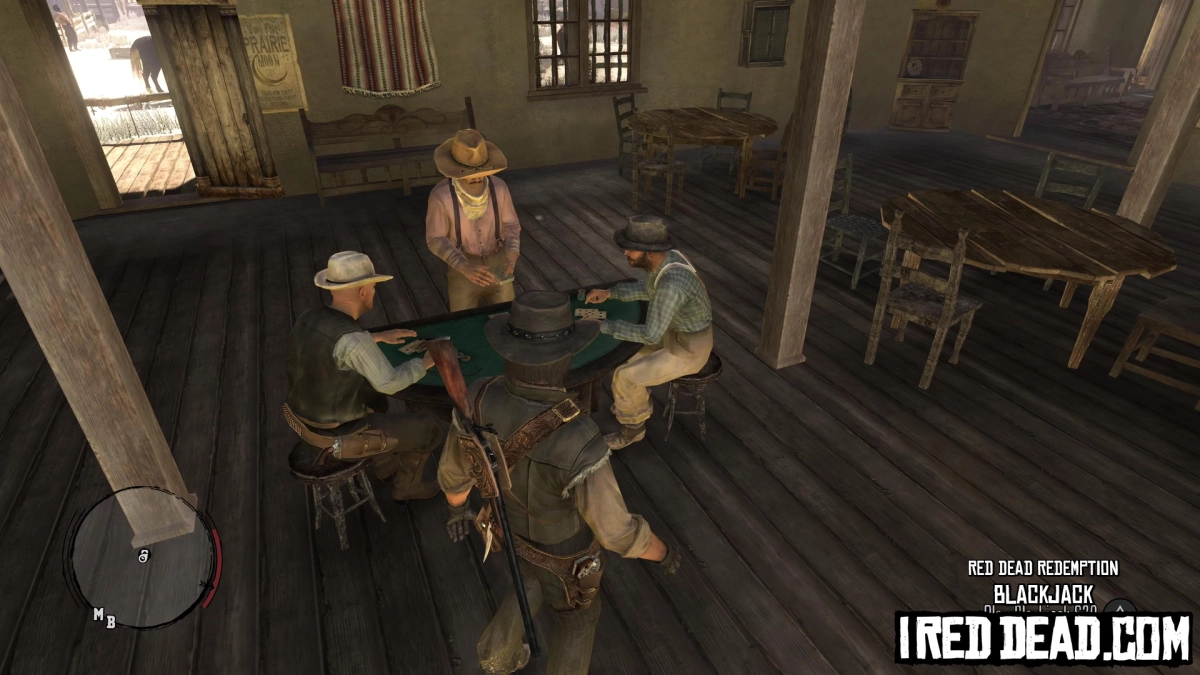 Red Dead Redemption Blackjack 1