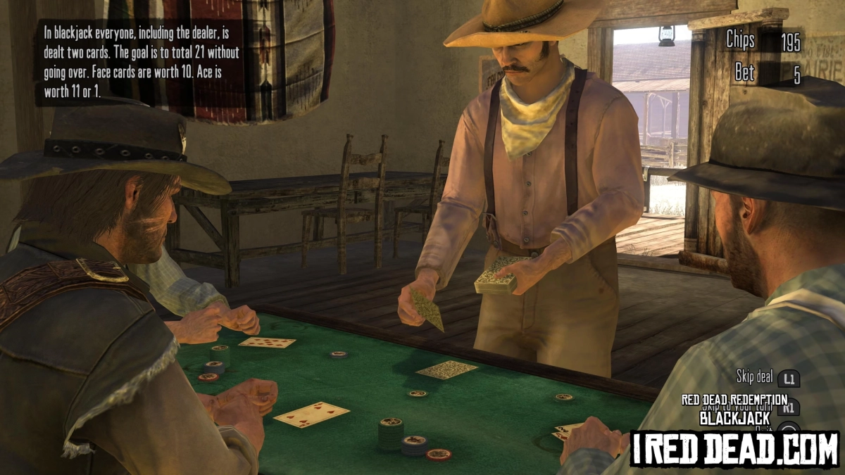 Red Dead Redemption Blackjack 3