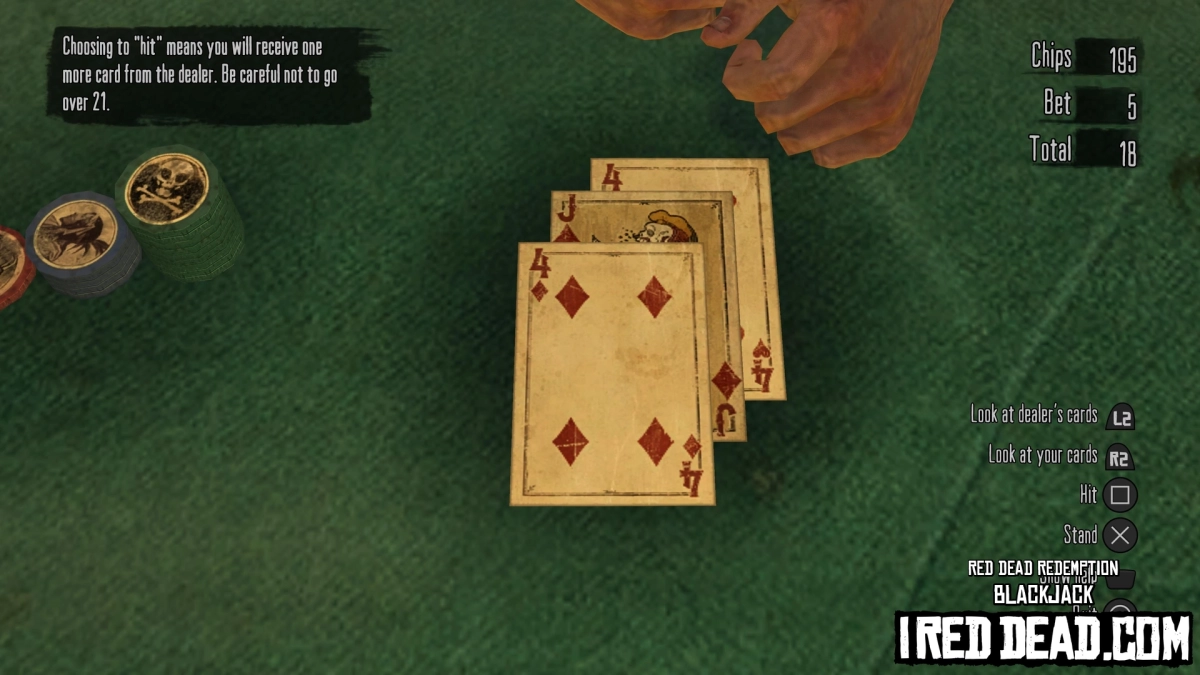 Red Dead Redemption Blackjack 7