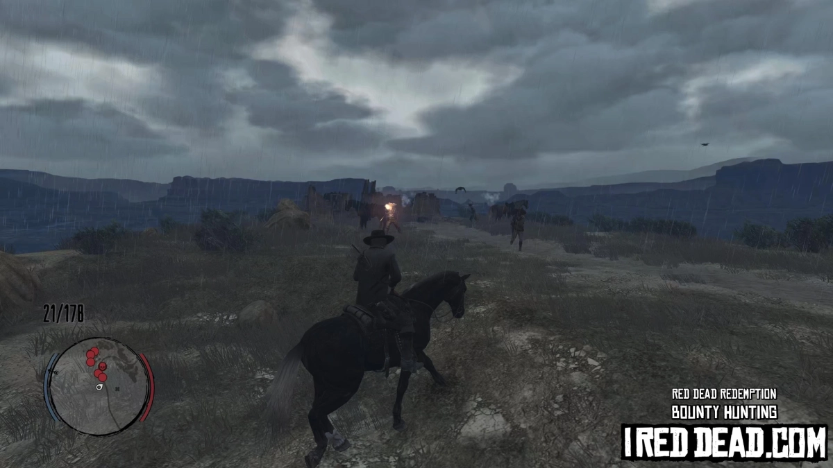 Red Dead Redemption Bounty Hunting Barranca Gameplay