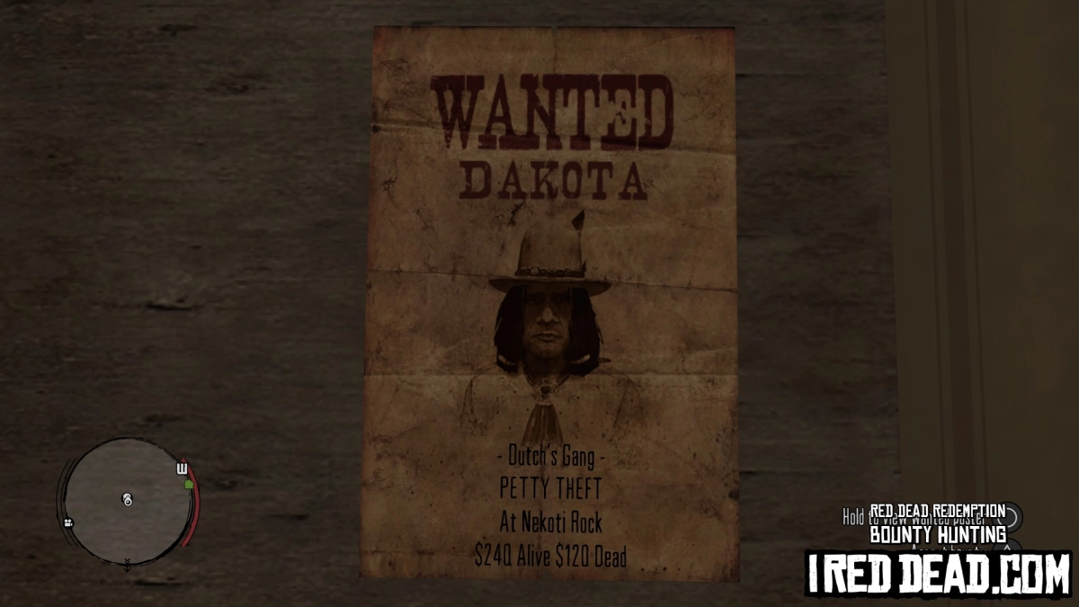 Red Dead Redemption Bounty Hunting Nekoti Rock