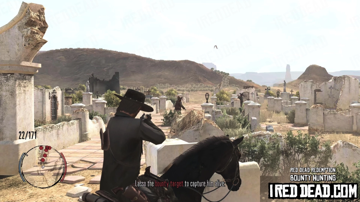 Red Dead Redemption Bounty Hunting Sepulcro Gameplay