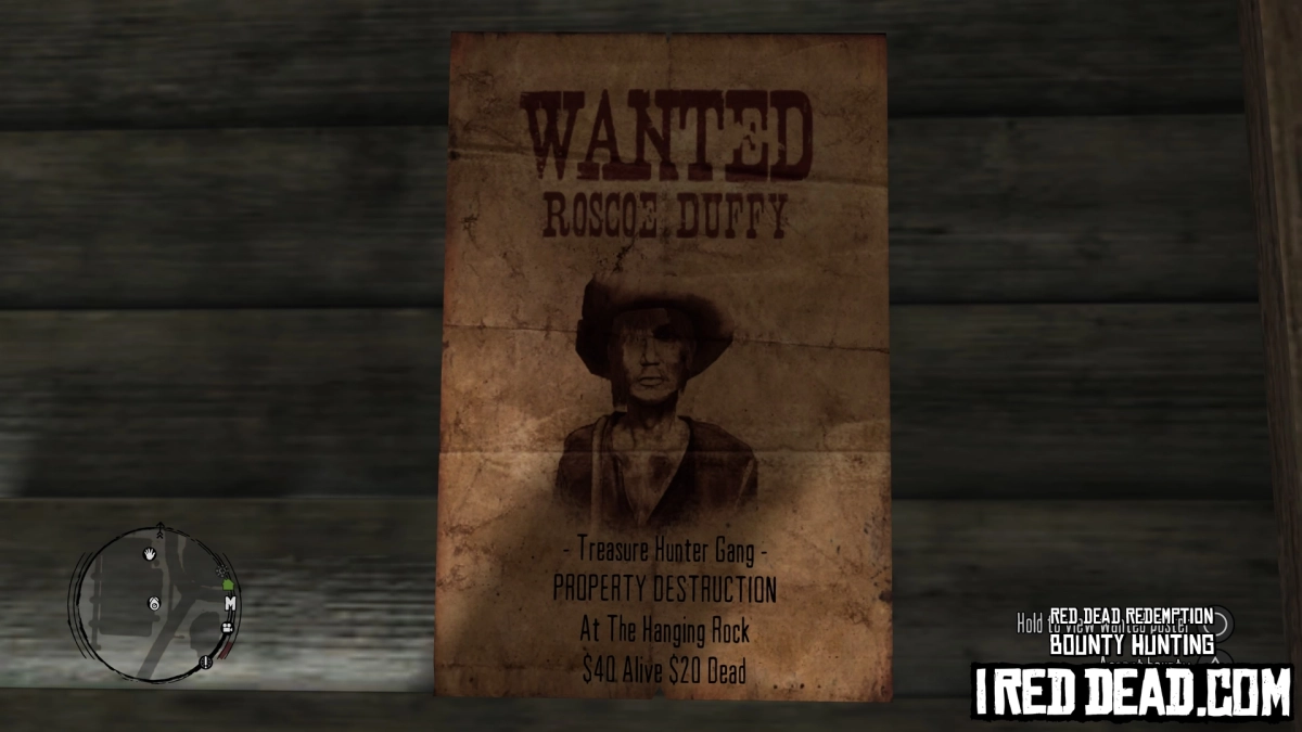 Red Dead Redemption Bounty Hunting The Hanging Rock