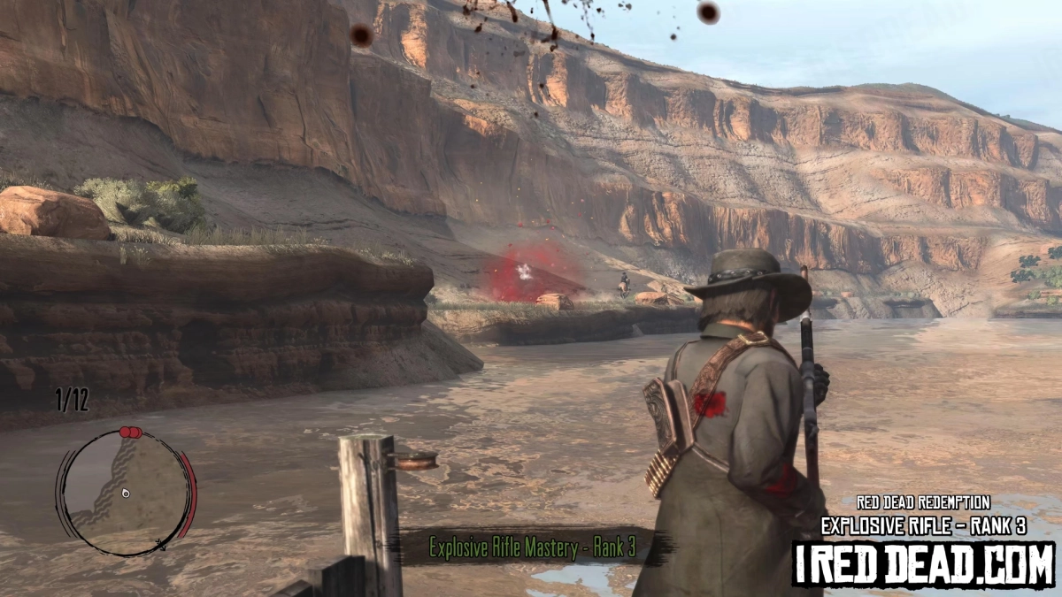 Red Dead Redemption Explosive Rifle Mastery Rank 3 2