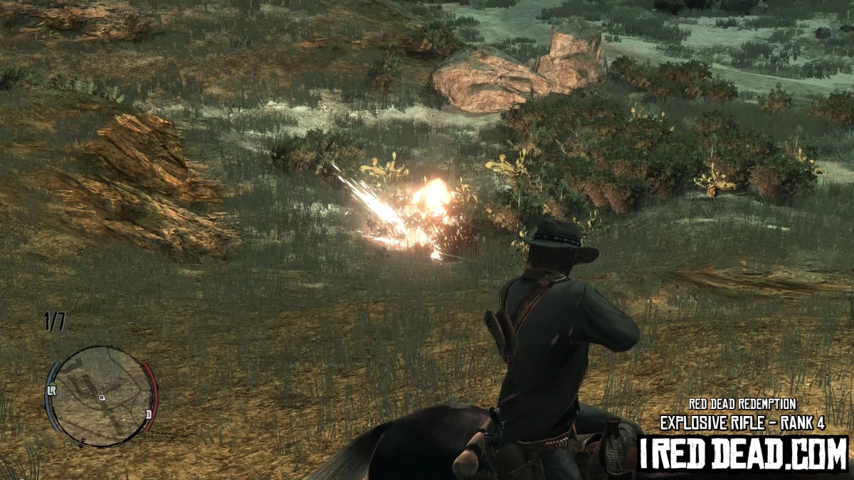 Red Dead Redemption Explosive Rifle Mastery Rank 4