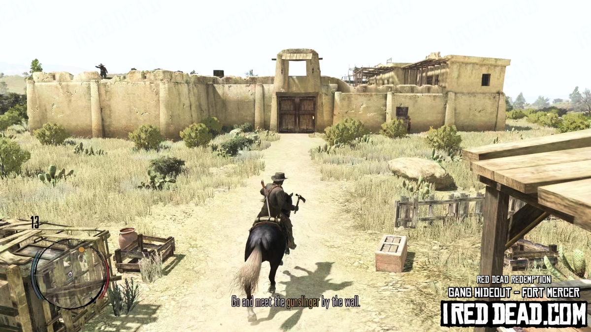 Red Dead Redemption Gang Hideout Fort Mercer 1
