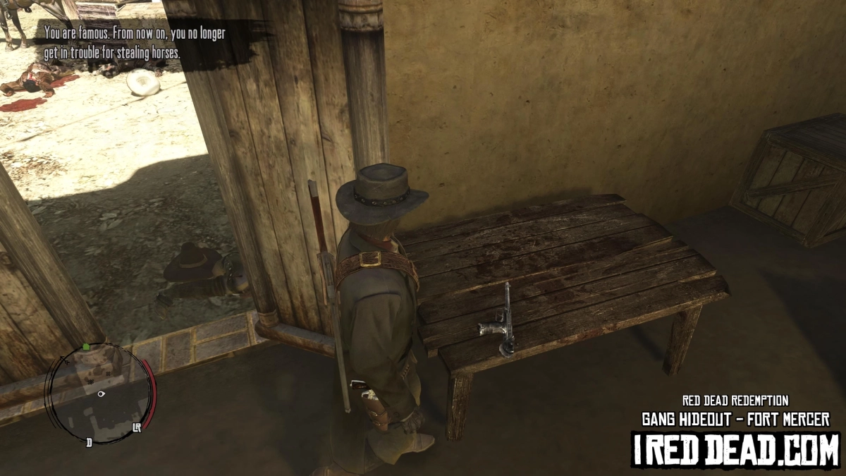 Red Dead Redemption Gang Hideout Fort Mercer 12