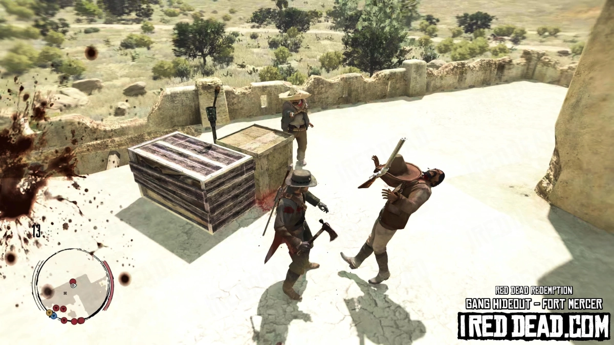 Red Dead Redemption Gang Hideout Fort Mercer 5
