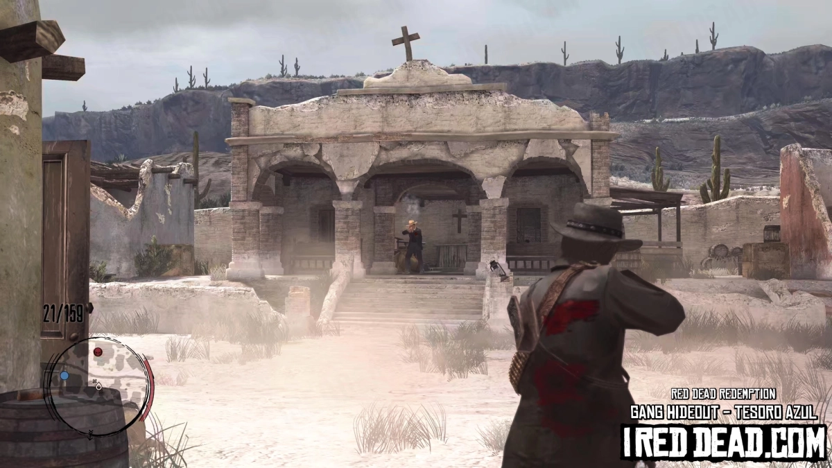 Red Dead Redemption Gang Hideout Tesoro Azul 7