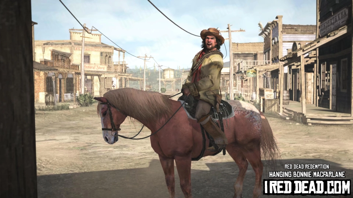 Red Dead Redemption Hanging Bonnie Macfarlane 5