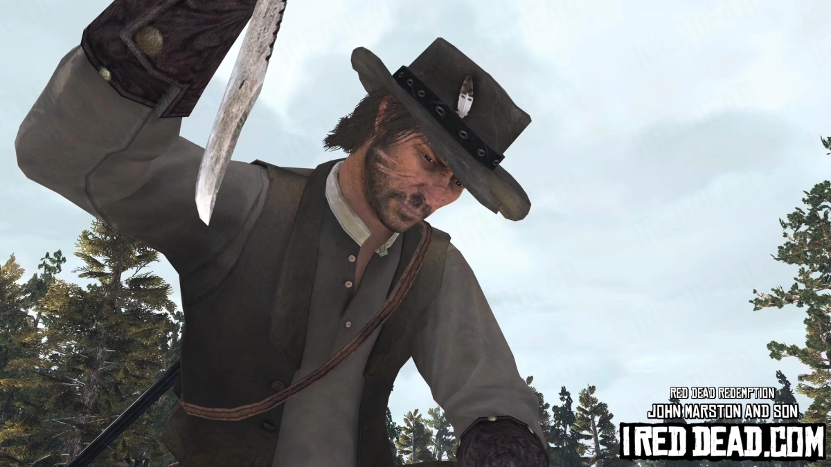 Red Dead Redemption John Marston And Son 11