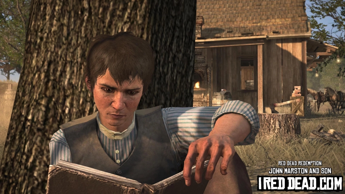 Red Dead Redemption John Marston And Son 2