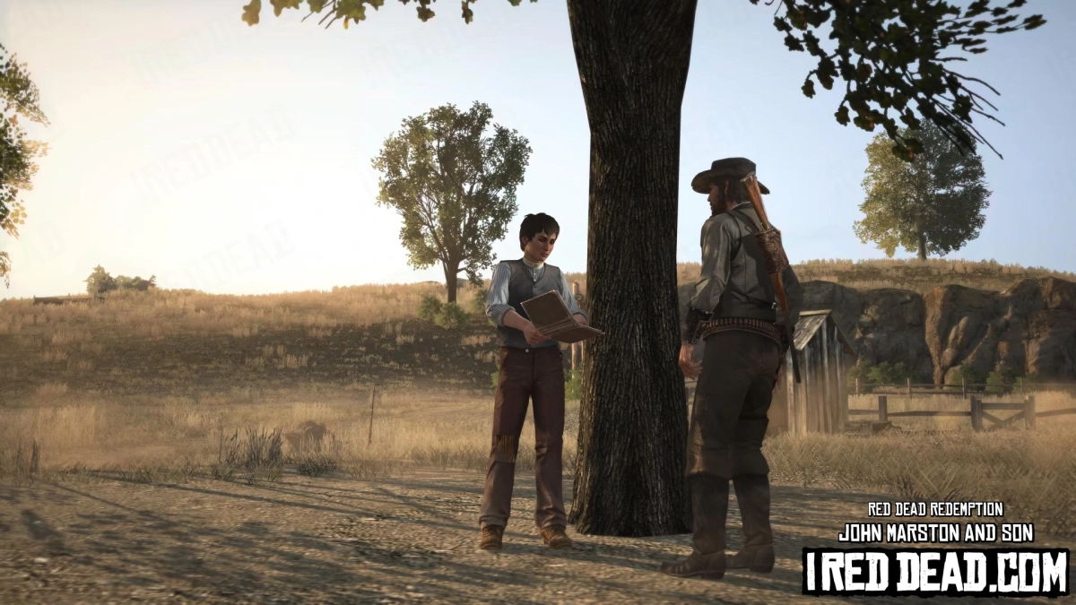 Red Dead Redemption John Marston And Son 4