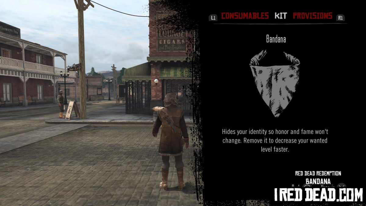 Red Dead Redemption Kit Item Bandana
