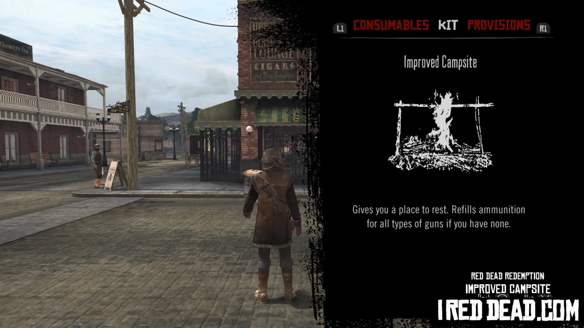 Red Dead Redemption Kit Item Improved Campsite