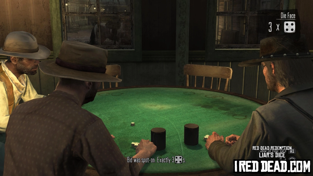 Red Dead Redemption Liars Dice 18