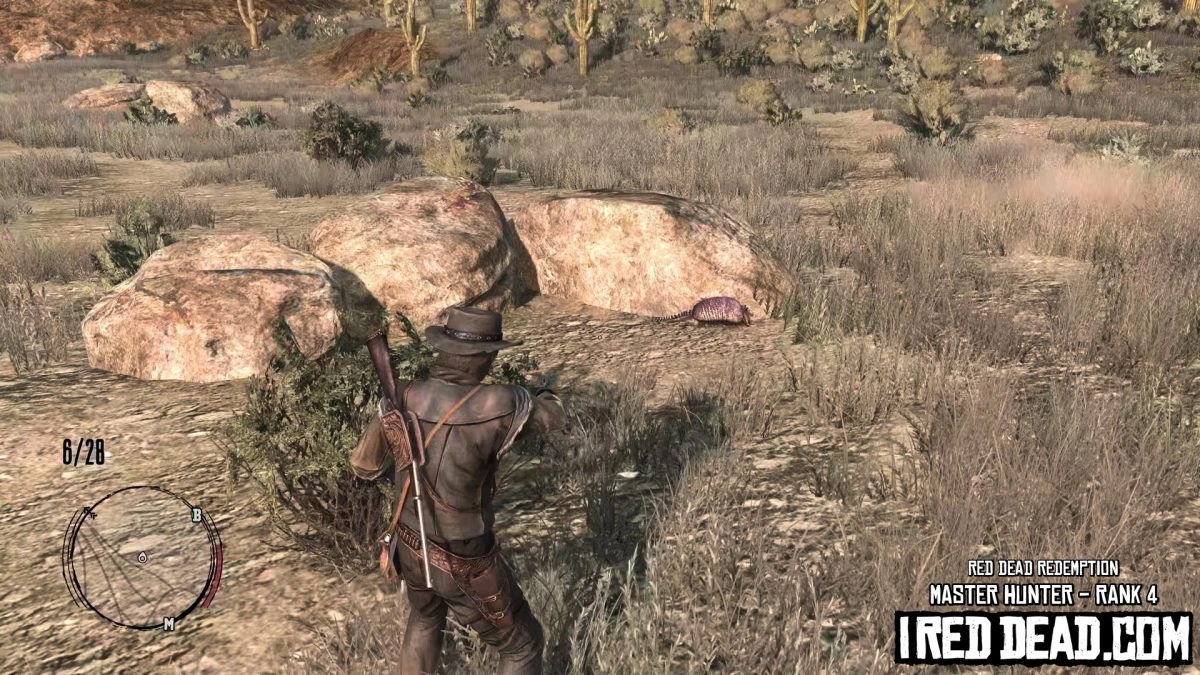 Red Dead Redemption Master Hunter Armadillo