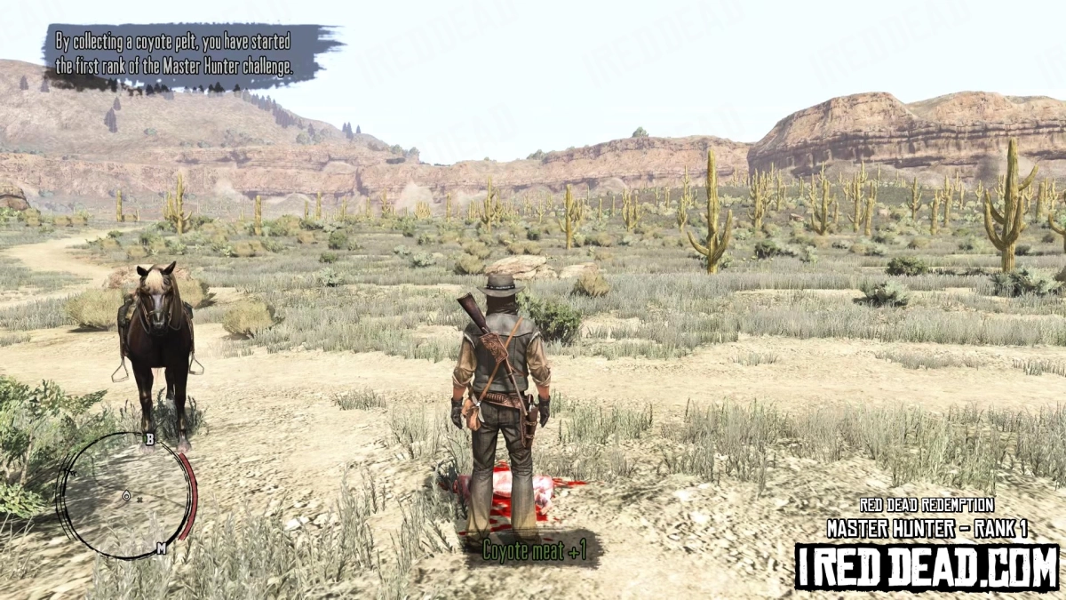 Red Dead Redemption Master Hunter Rank 1 Started