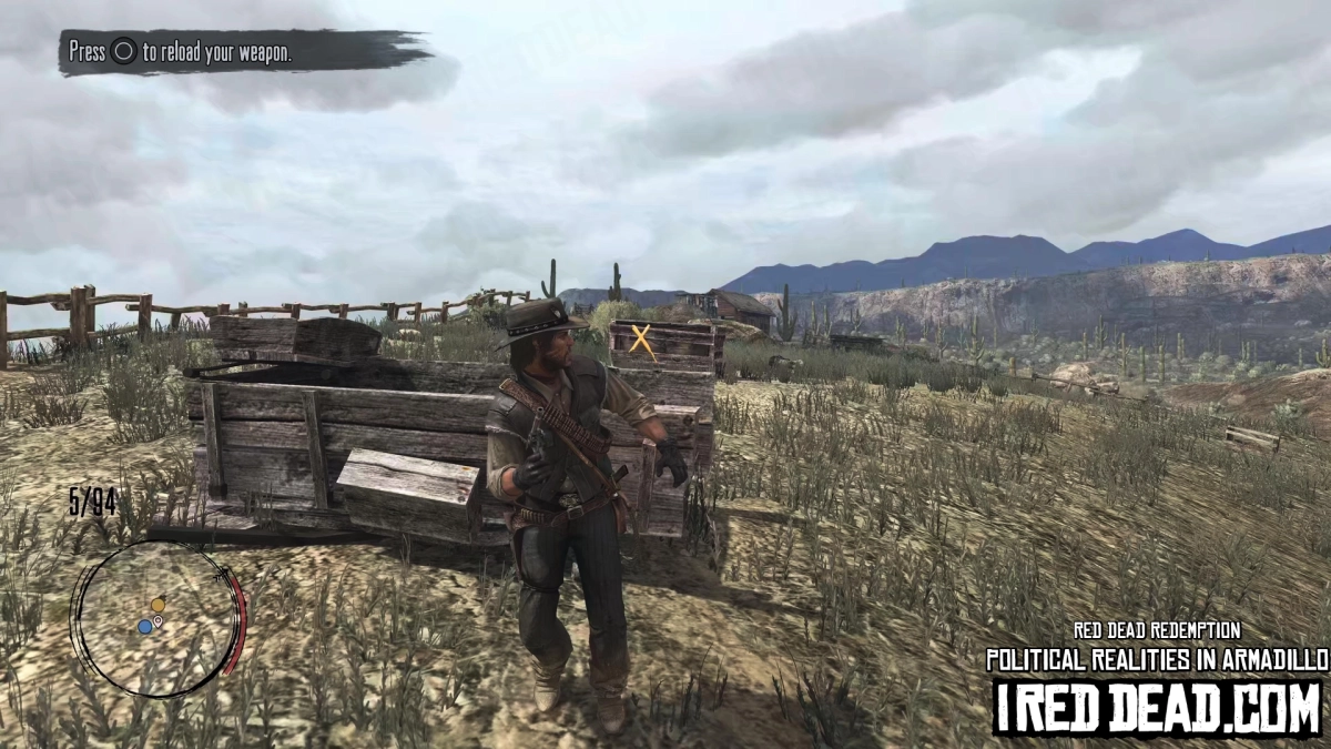 Red Dead Redemption Political Realities In Armadillo 18