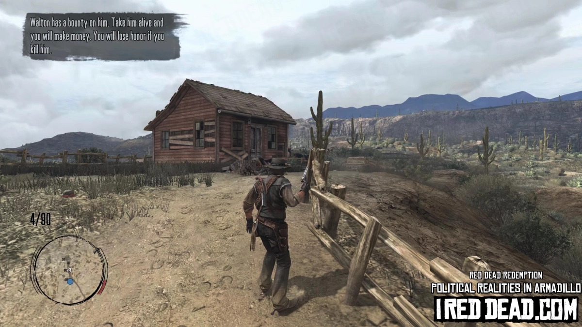 Red Dead Redemption Political Realities In Armadillo 22
