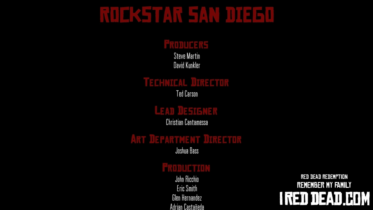 Red Dead Redemption Remember My Family 40