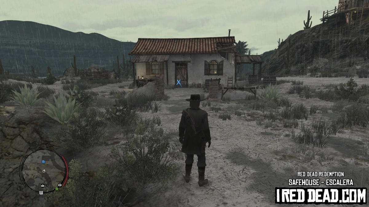 Red Dead Redemption Safehouse Escalera 1