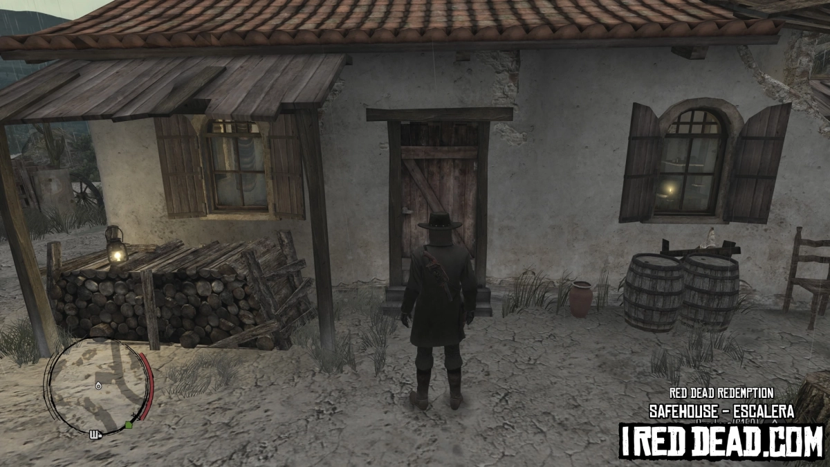 Red Dead Redemption Safehouse Escalera 2