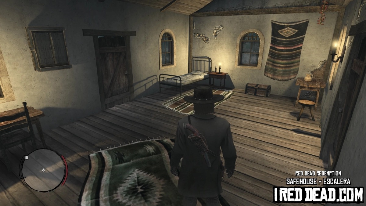 Red Dead Redemption Safehouse Escalera 4