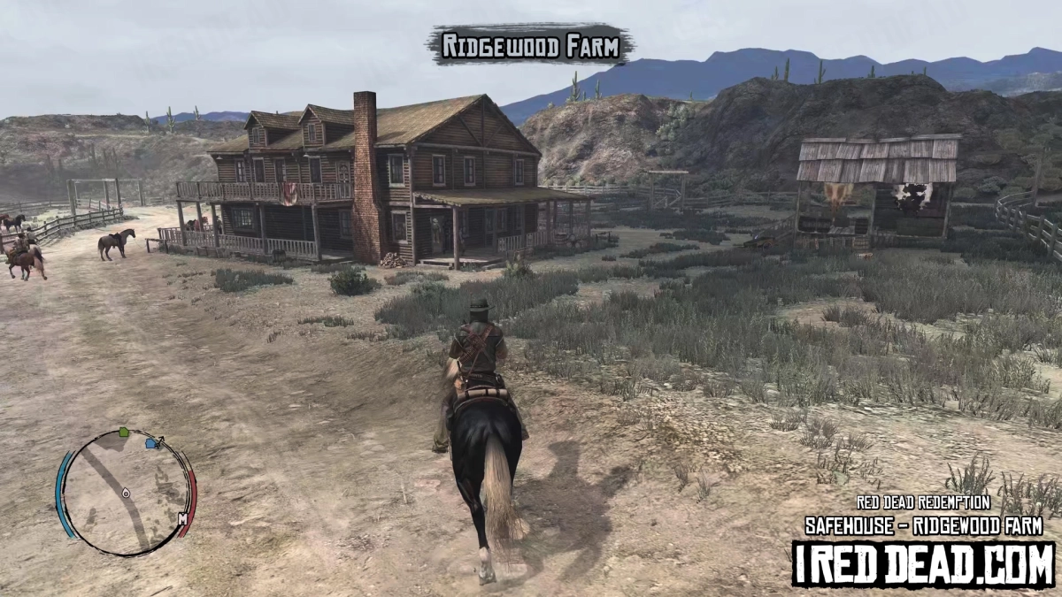 Red Dead Redemption Safehouse Ridgewood Farm 1