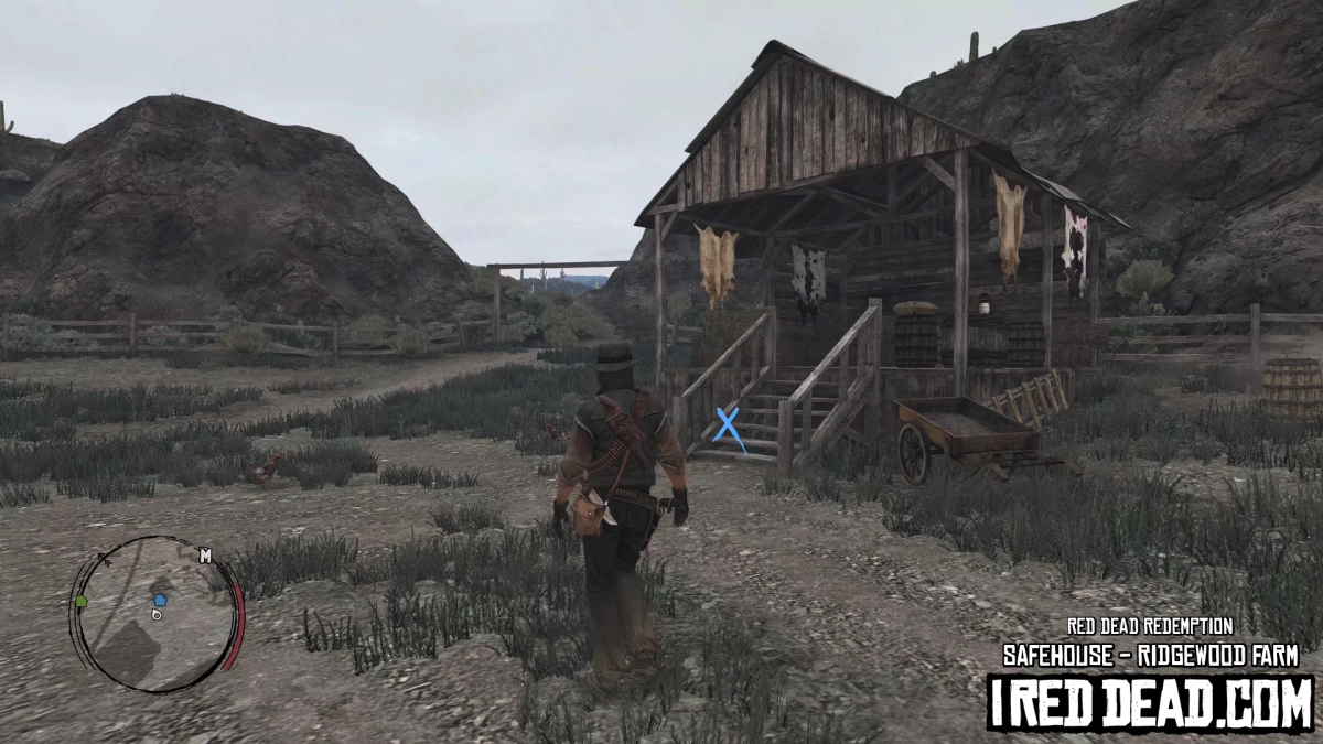 Red Dead Redemption Safehouse Ridgewood Farm 2