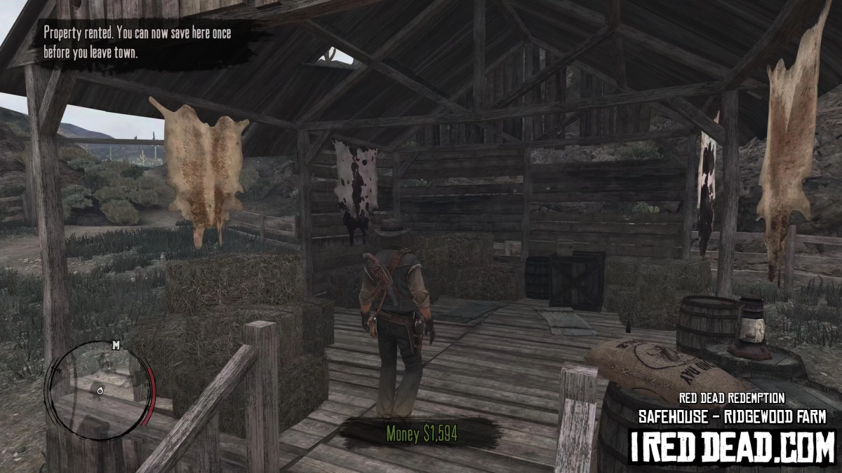 Red Dead Redemption Safehouse Ridgewood Farm 4