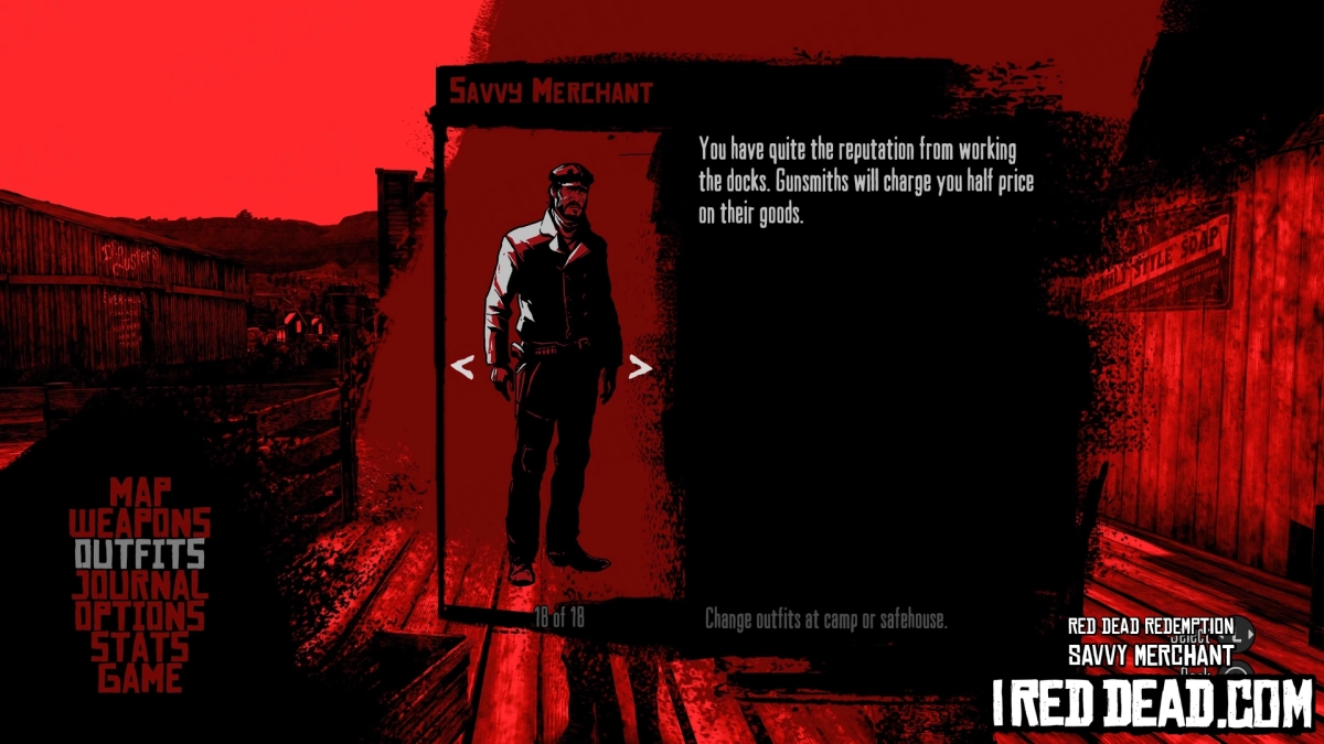 Red Dead Redemption Savvy Merchant Criteria Completed