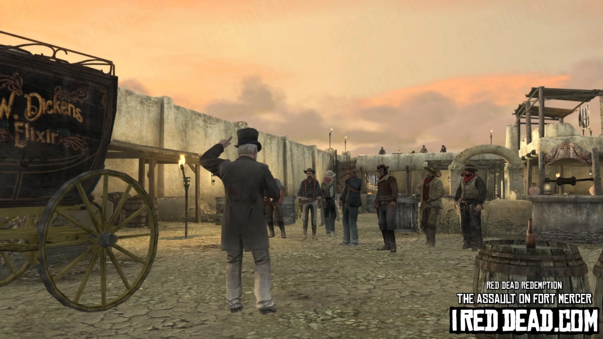 Red Dead Redemption The Assault On Fort Mercer 16