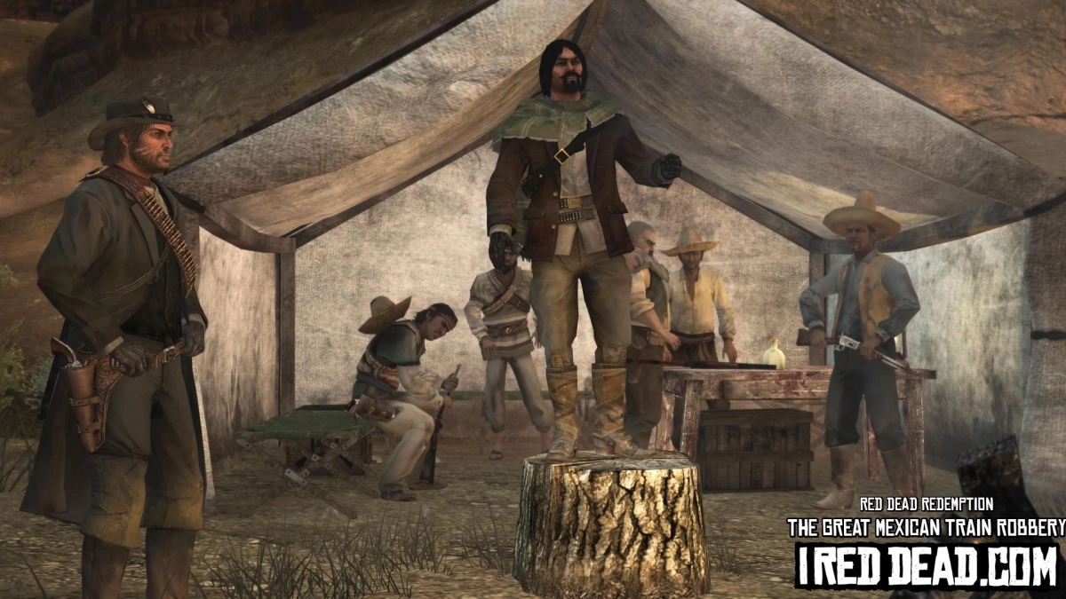 Red Dead Redemption The Great Mexican Train Robbery 3