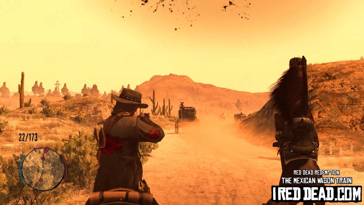 Red Dead Redemption The Mexican Wagon Train 11