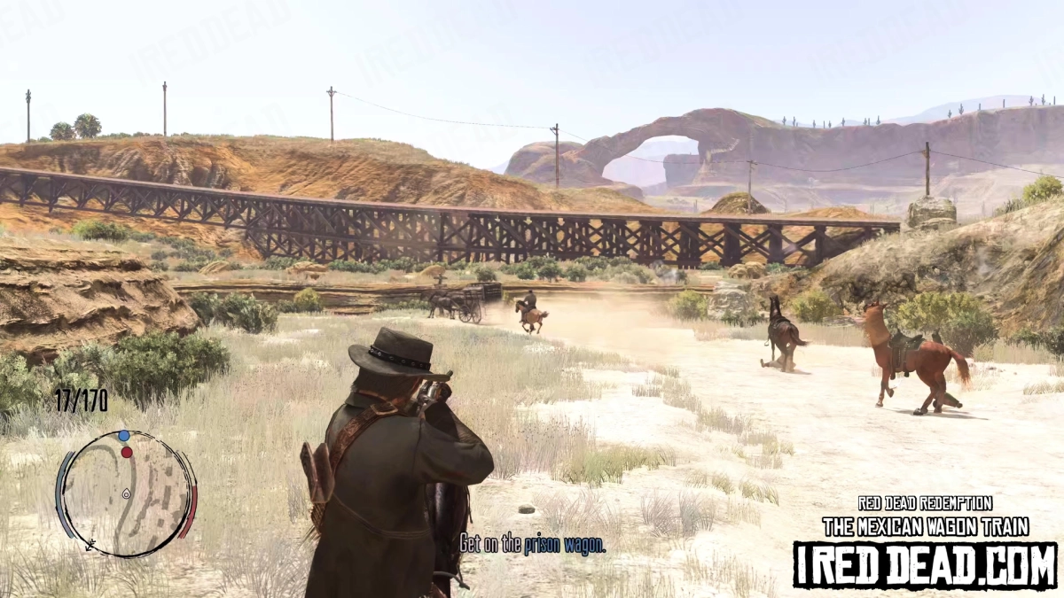 Red Dead Redemption The Mexican Wagon Train 12
