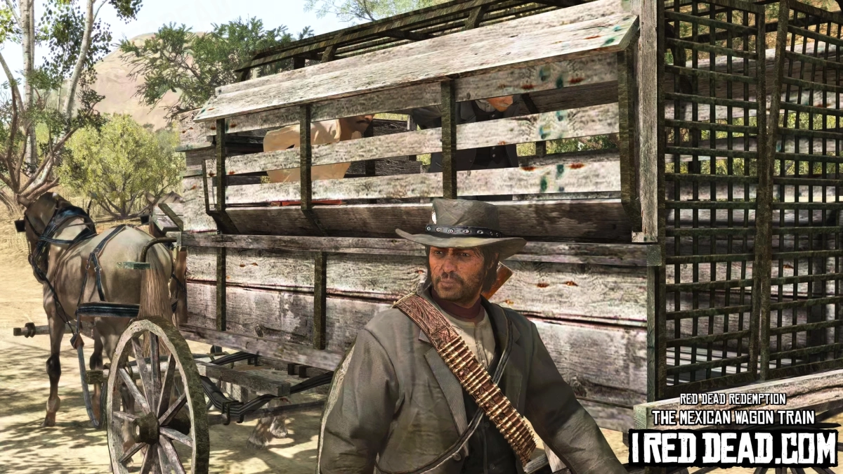 Red Dead Redemption The Mexican Wagon Train 19