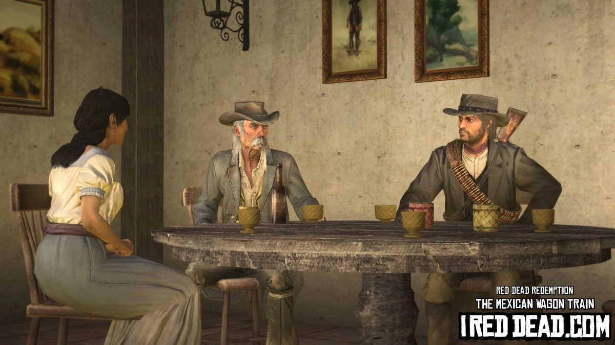 Red Dead Redemption The Mexican Wagon Train 5
