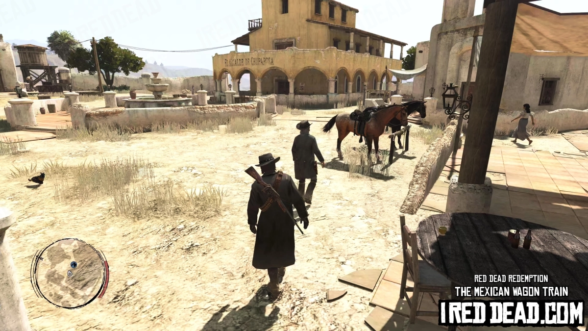 Red Dead Redemption The Mexican Wagon Train 6