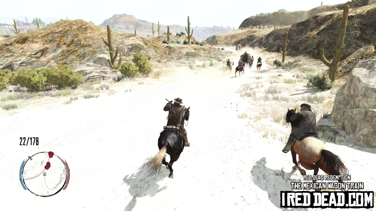 Red Dead Redemption The Mexican Wagon Train 8
