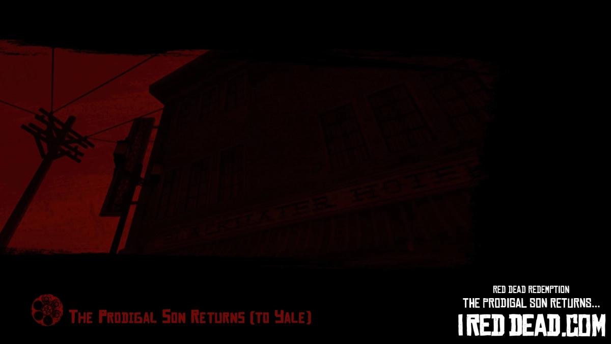 Red Dead Redemption The Prodigal Son Returns To Yale 1