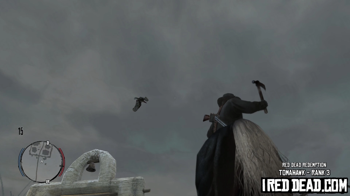 Red Dead Redemption Tomahawk Rank 3 Bird 1