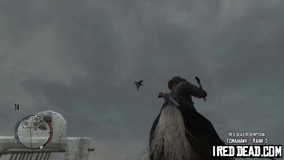 Red Dead Redemption Tomahawk Rank 3 Bird 3