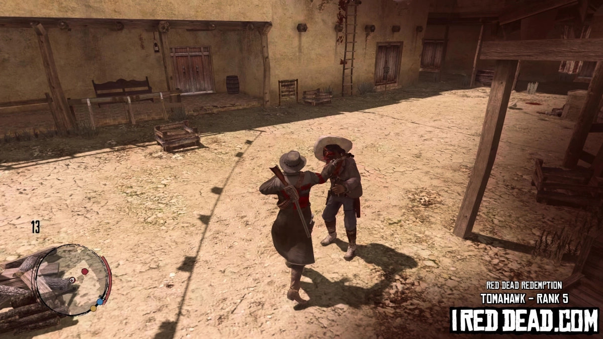 Red Dead Redemption Tomahawk Rank 5 Gang Hideout 3