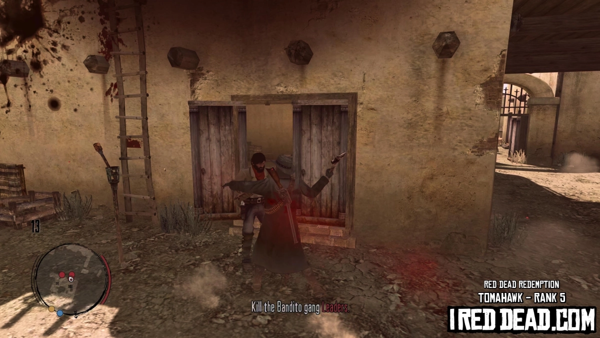 Red Dead Redemption Tomahawk Rank 5 Gang Hideout 4