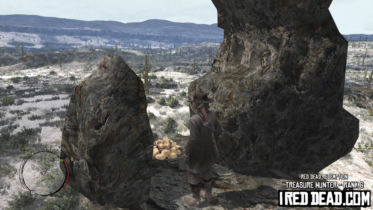 Red Dead Redemption Treasure Hunter Rank 6 Rocks