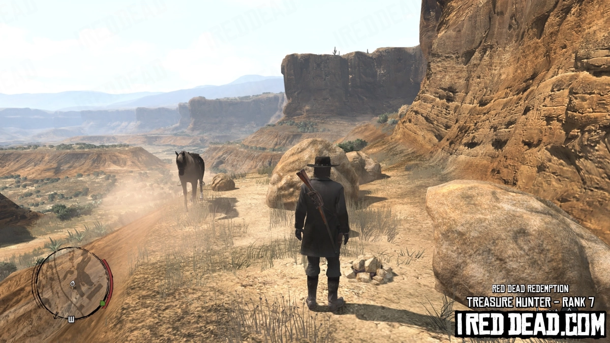 Red Dead Redemption Treasure Hunter Rank 7 Rocks