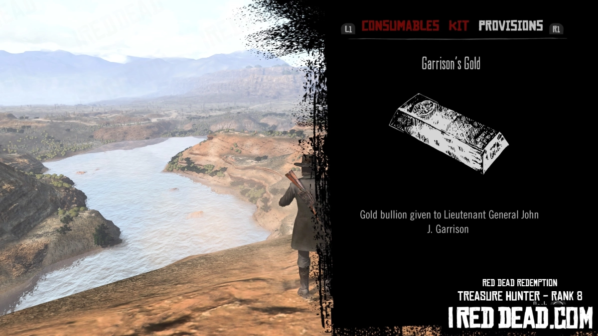 Red Dead Redemption Treasure Hunter Rank 8 Garrisons Gold