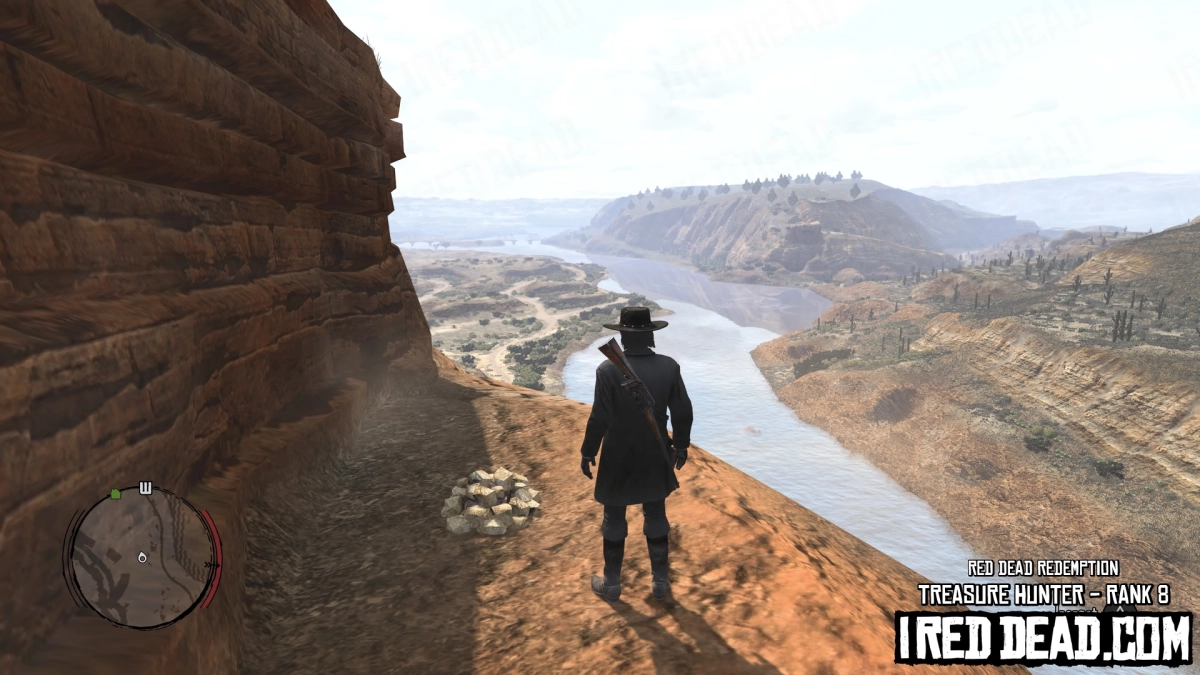 Red Dead Redemption Treasure Hunter Rank 8 Rocks